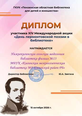 Диплом участника